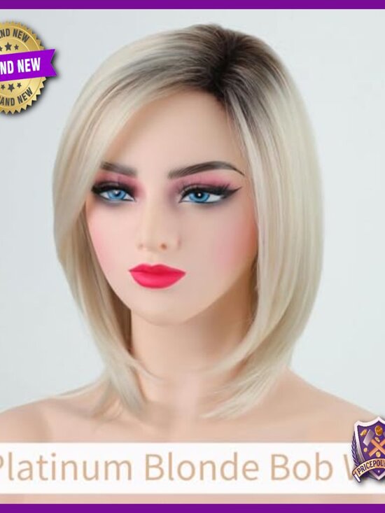 Human Hair Lace Front Wig Pre-Plucked Hairline Lightweight Breathable Cap main image 5